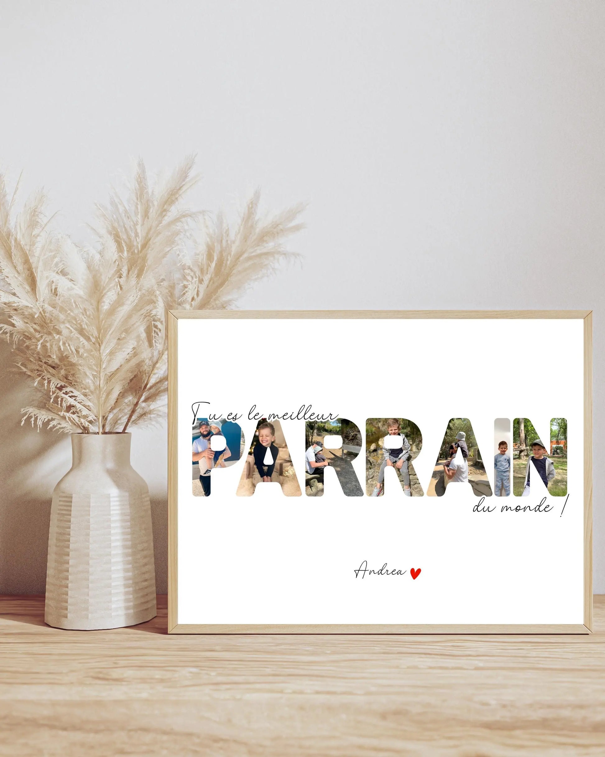 Affiche Parrain Ma boutique