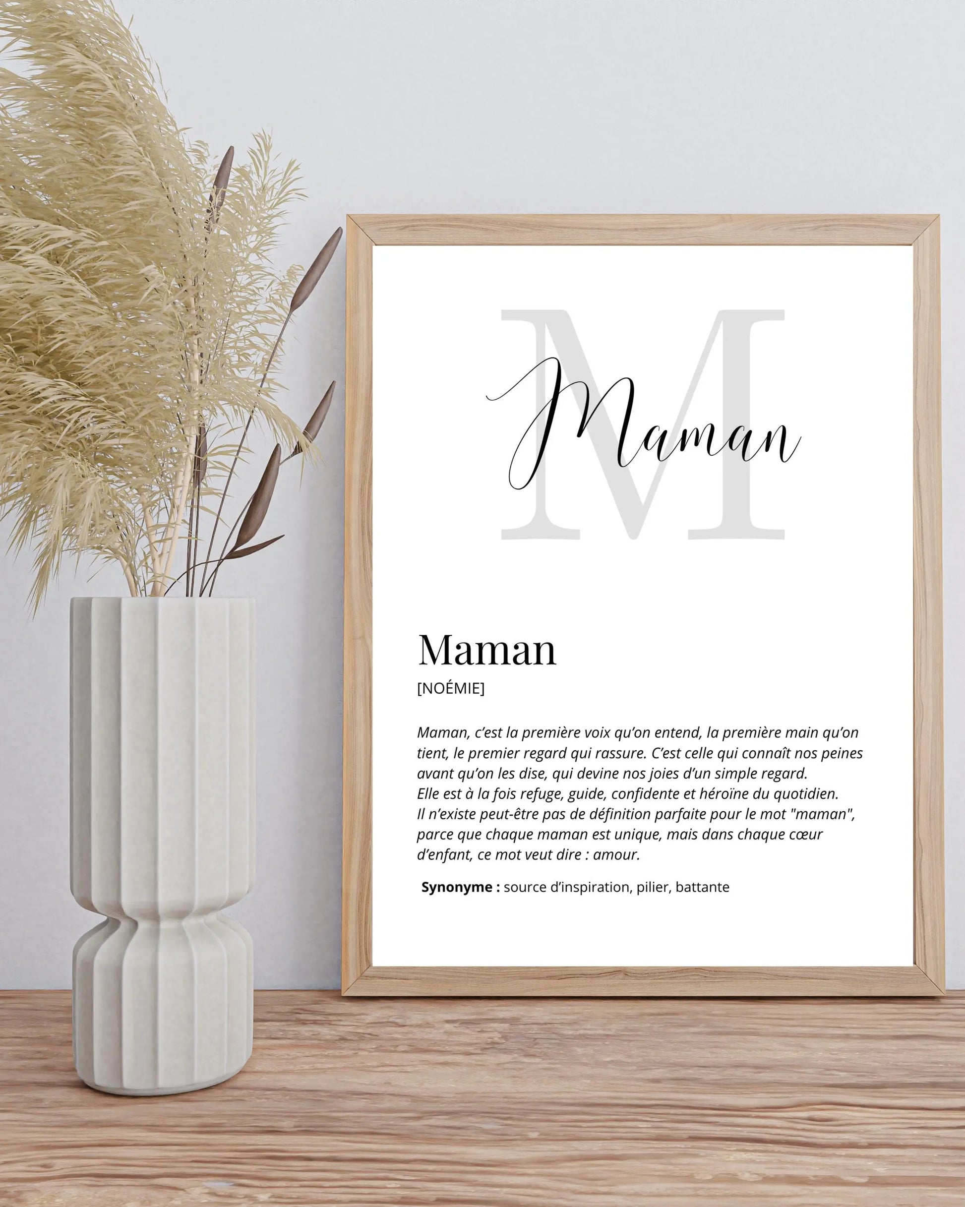 Affiche Maman définition Ma boutique