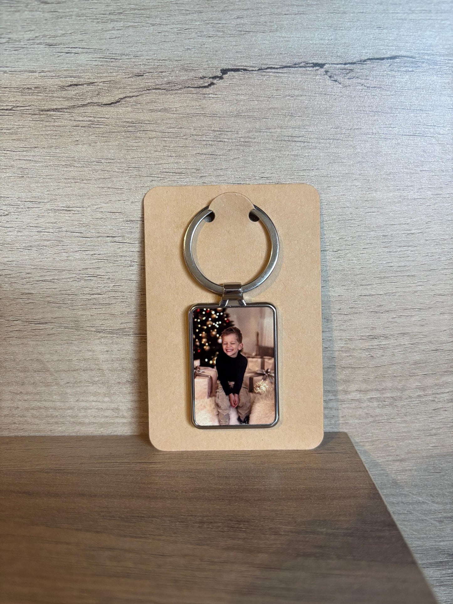 Porte clé photo Ma boutique