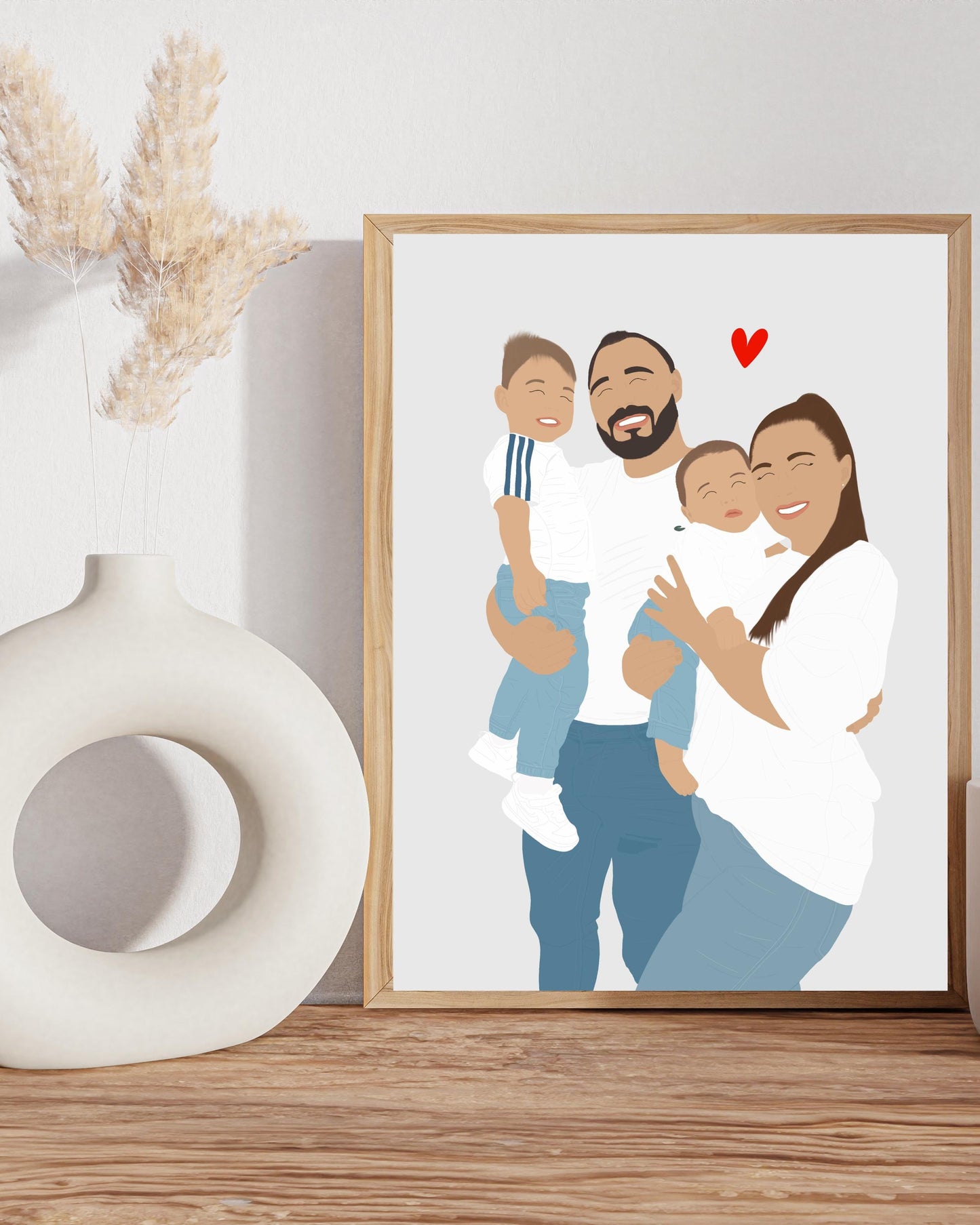 Illustration minimaliste Ma boutique