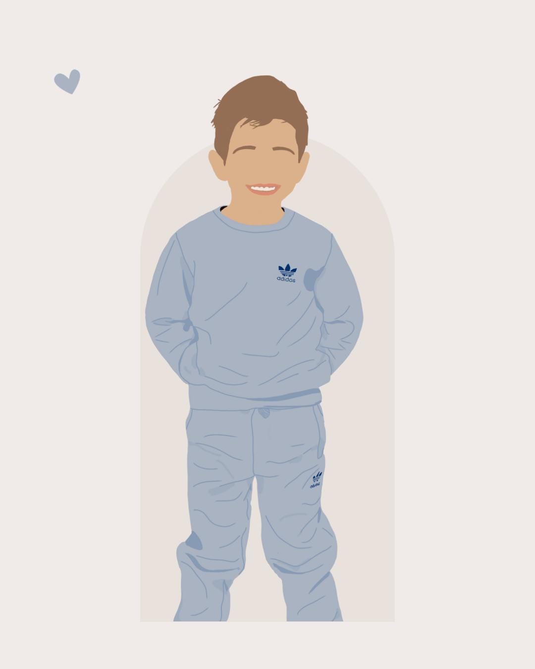 Illustration minimaliste Ma boutique