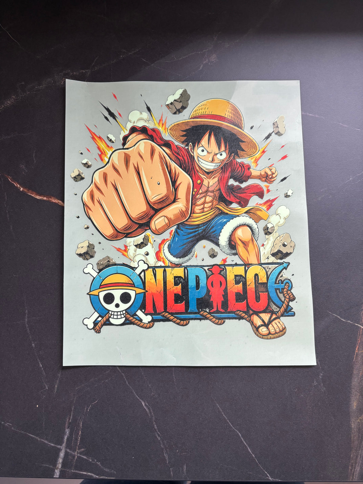 One piece - phosphorescent