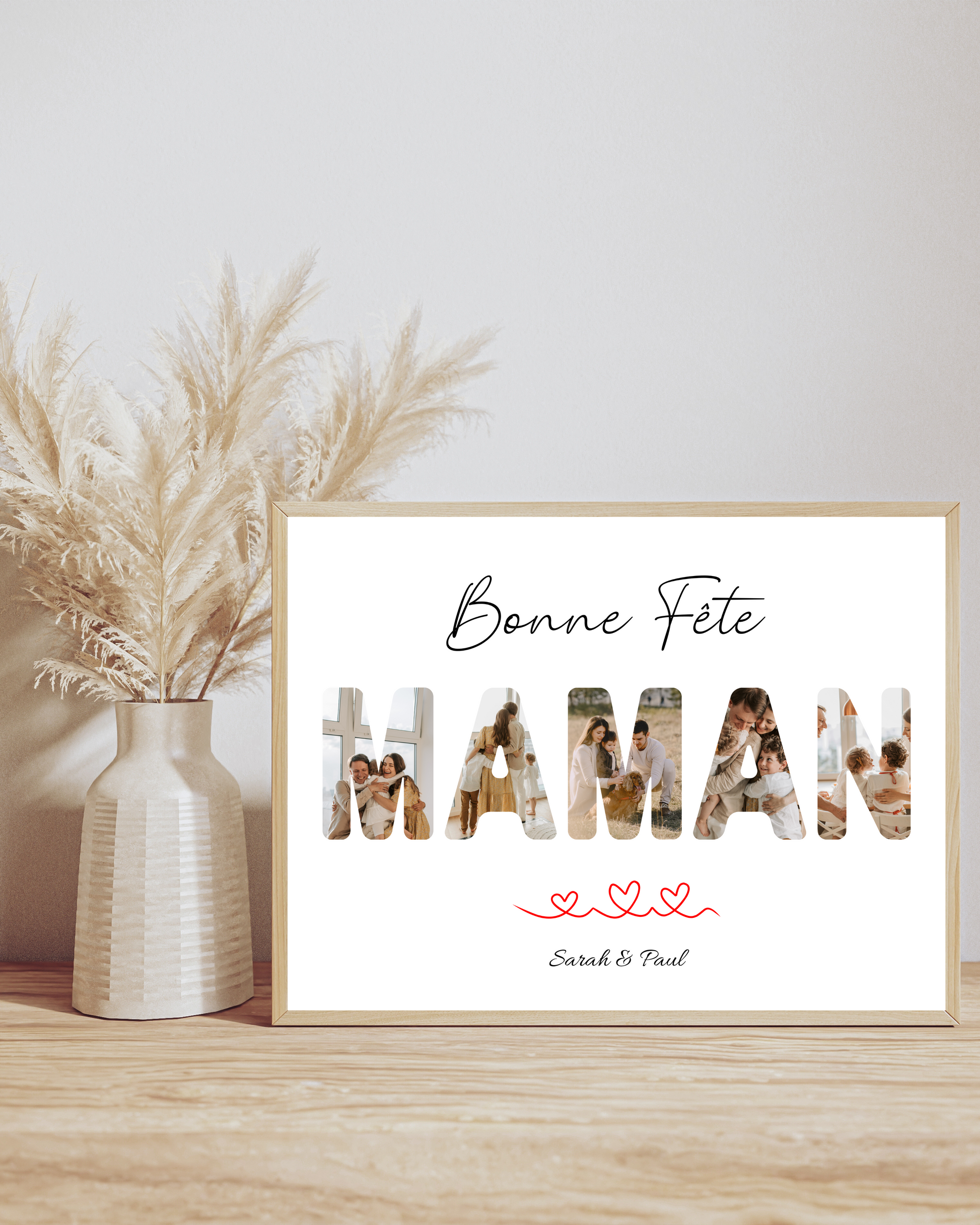Affiche Bonne fête maman Ma boutique