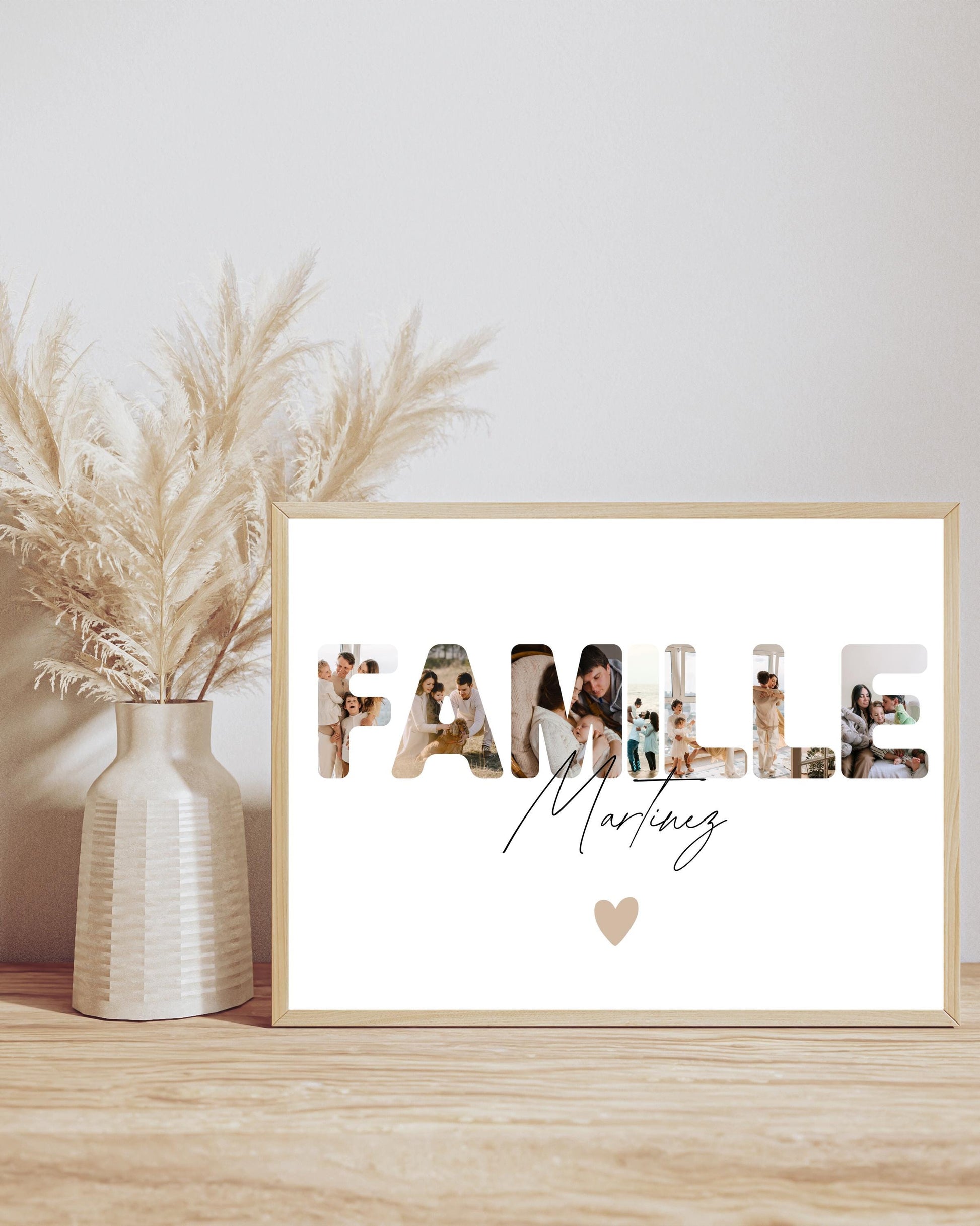 Affiche Famille Ma boutique