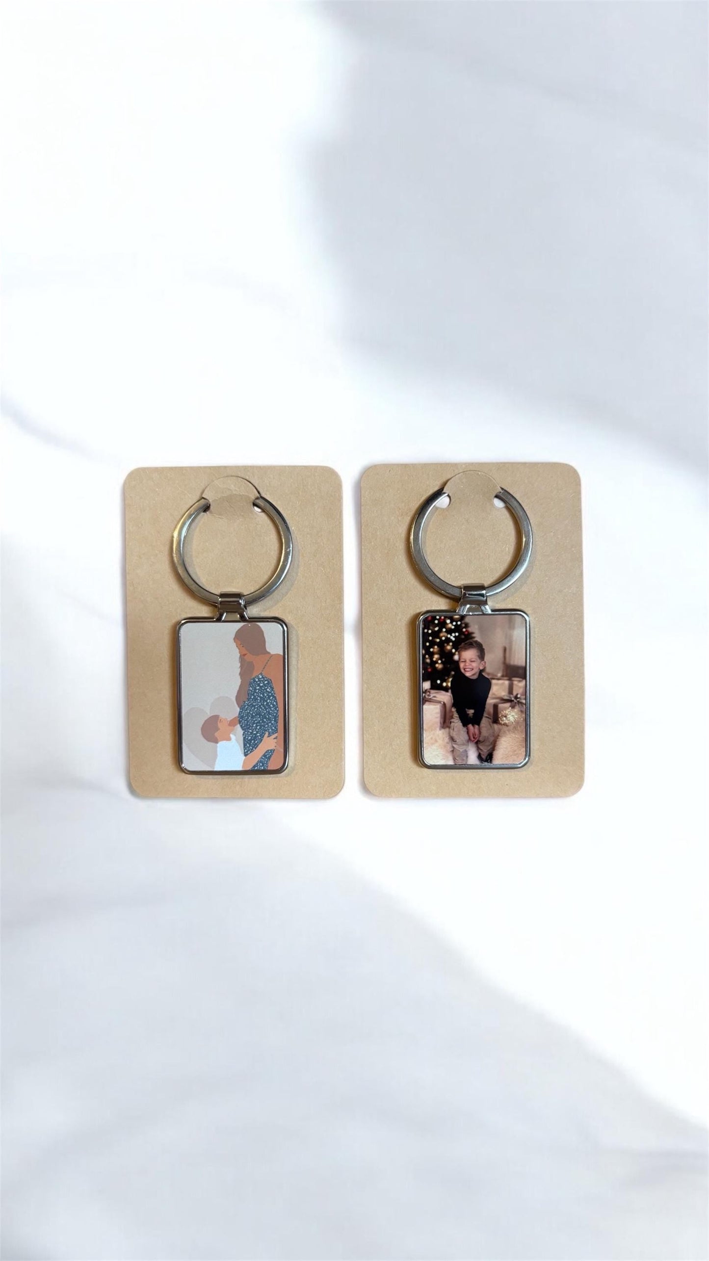 Porte clé photo Ma boutique