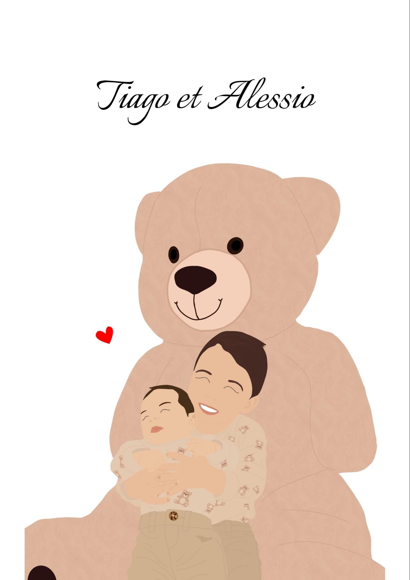 Illustration minimaliste Ma boutique