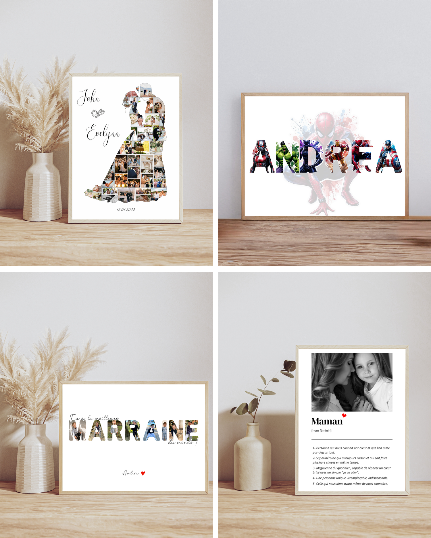 Affiches personnalisées