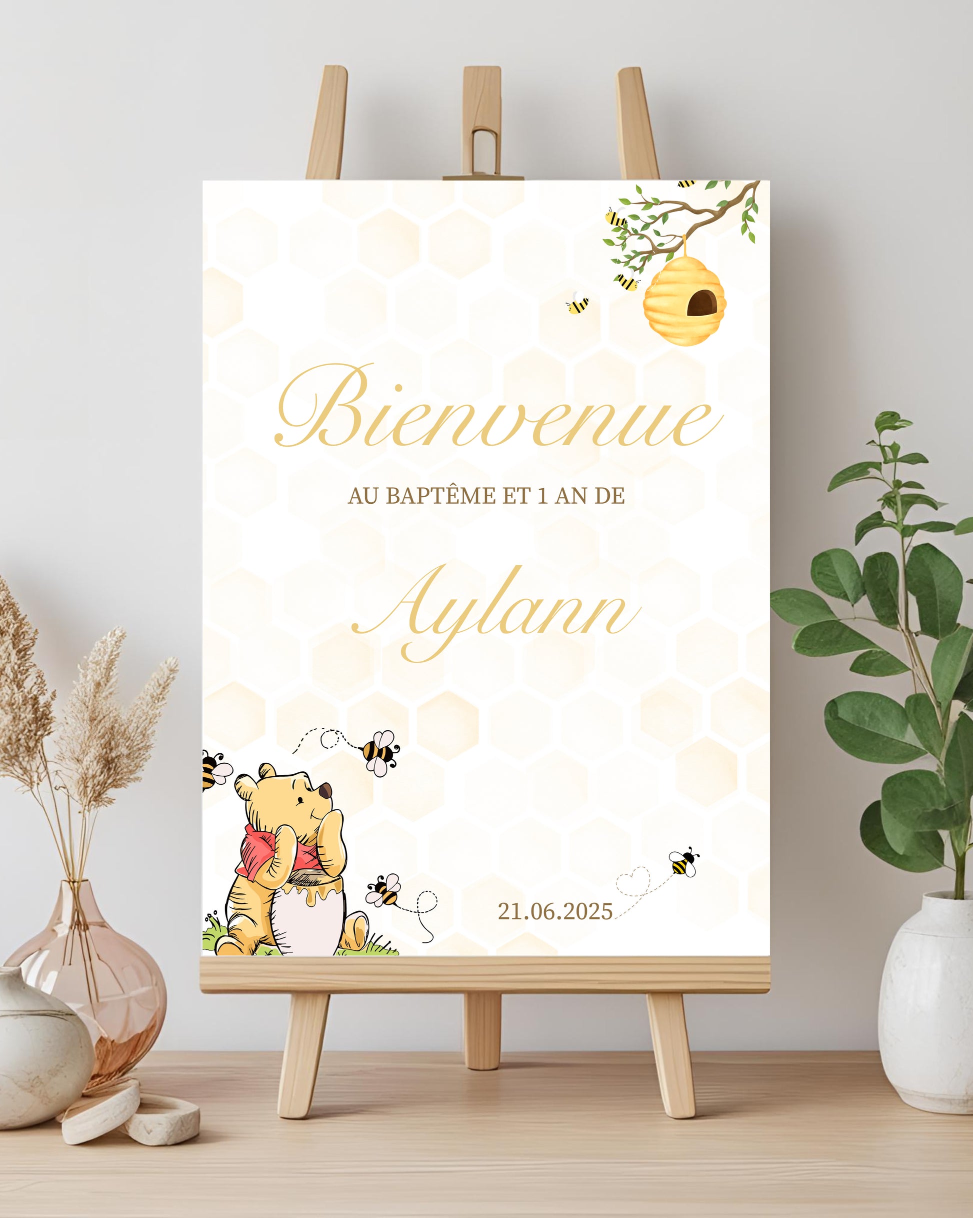 Affiche de Bienvenue Ma boutique