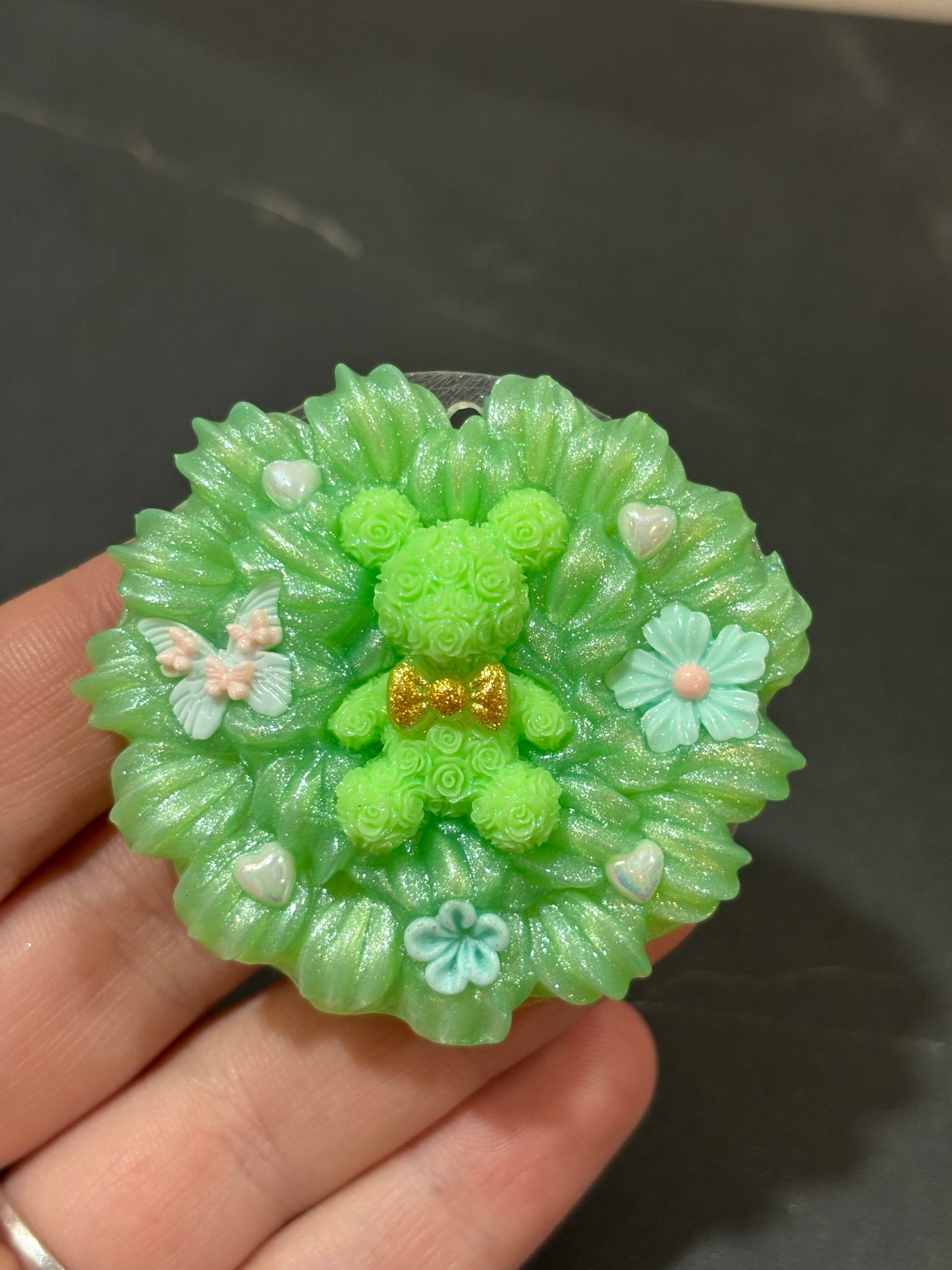 Porte clé crème colle chantilly