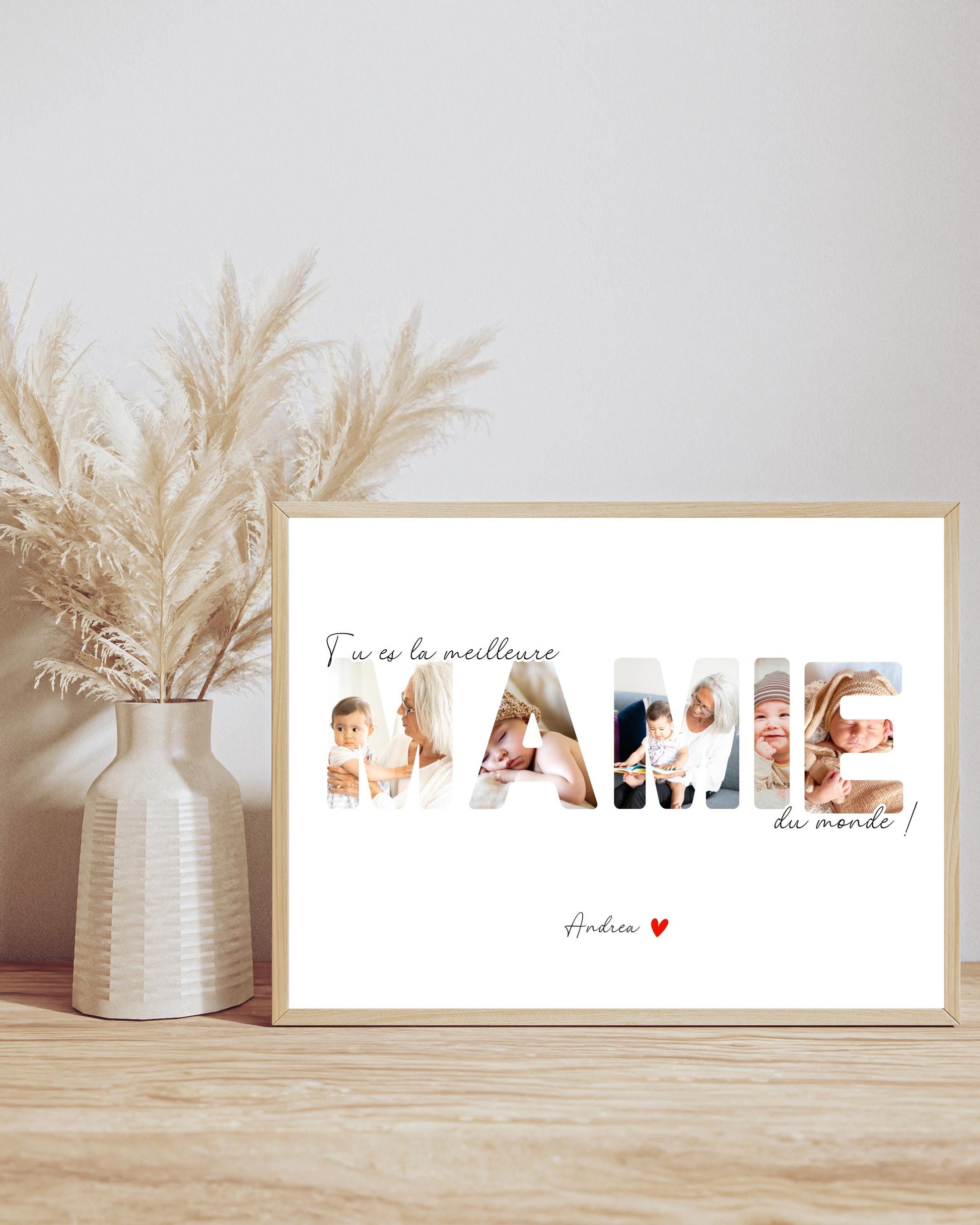 Affiche Mamie Ma boutique
