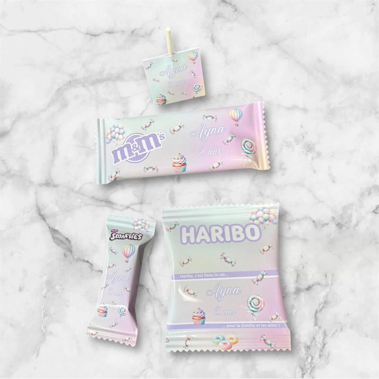 Papeterie personnalisée, étiquette, anniversaire, thème, gender reveal, baptême Ma boutique