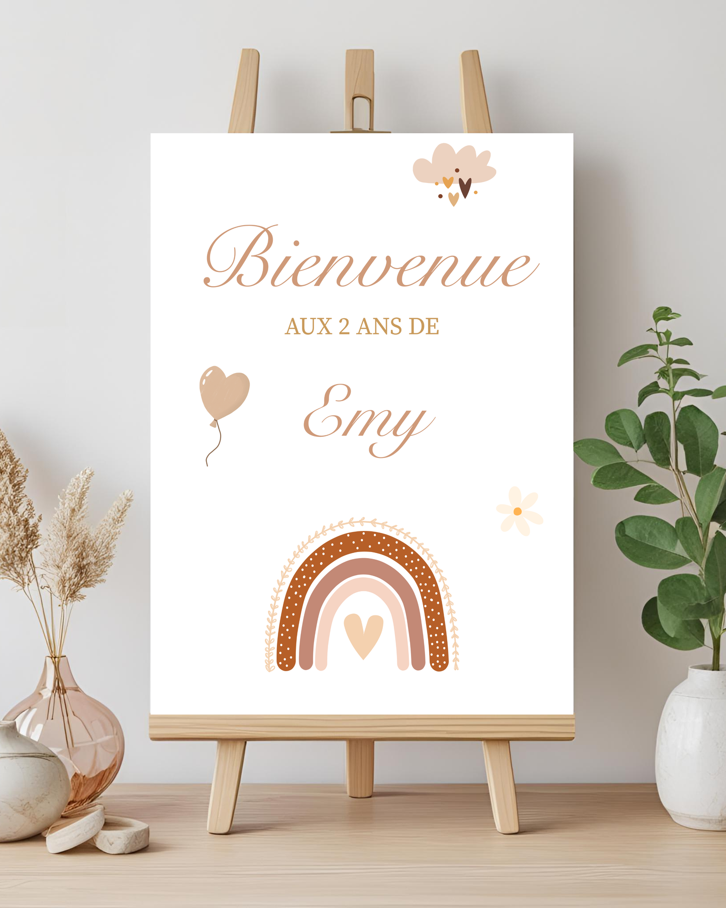 Affiche de Bienvenue Ma boutique