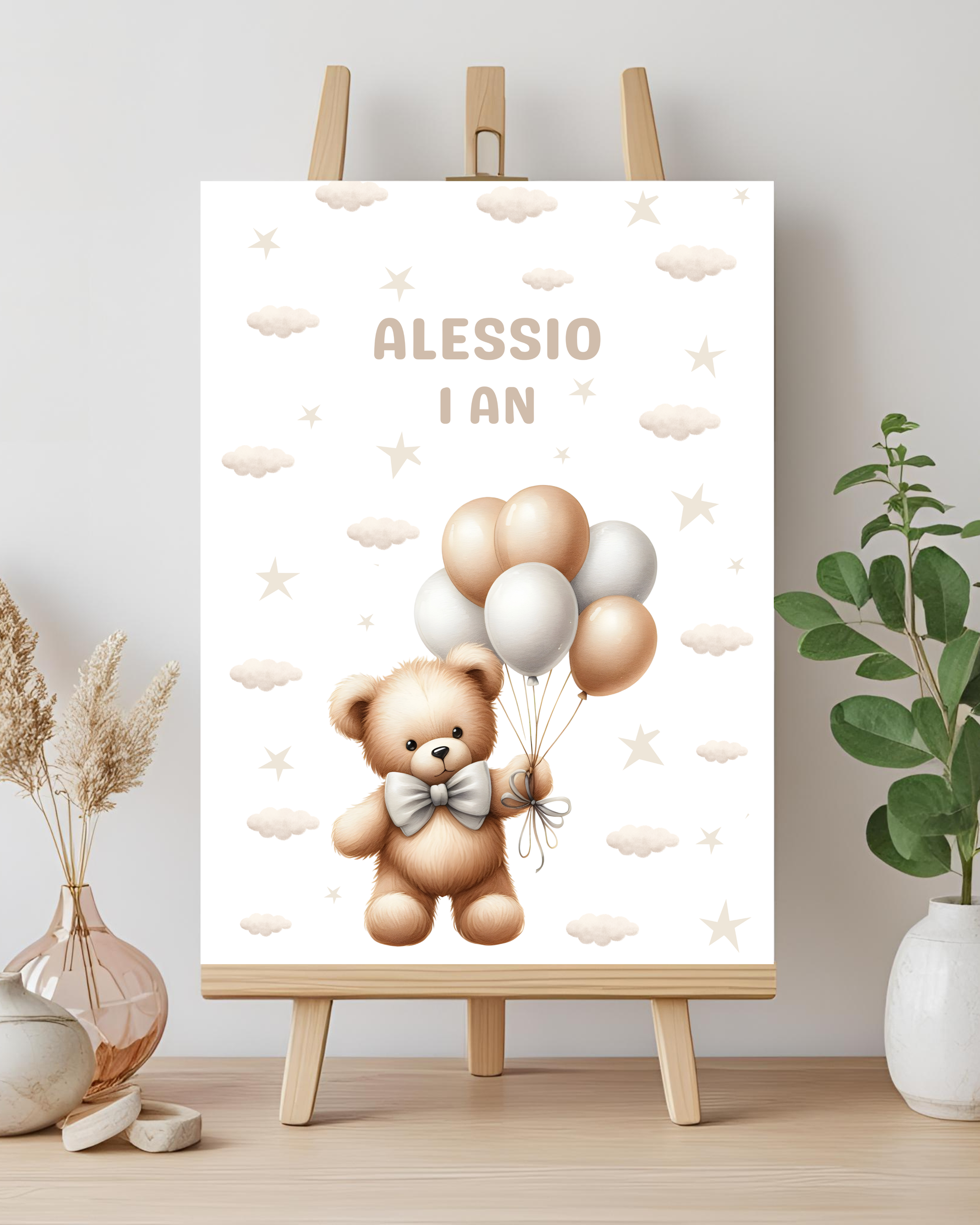 Affiche de Bienvenue Ma boutique