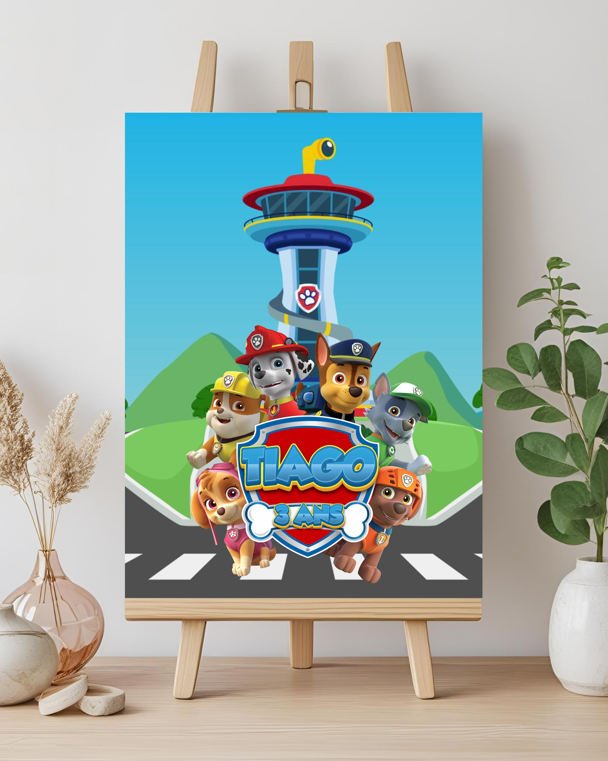 Affiche de Bienvenue Ma boutique