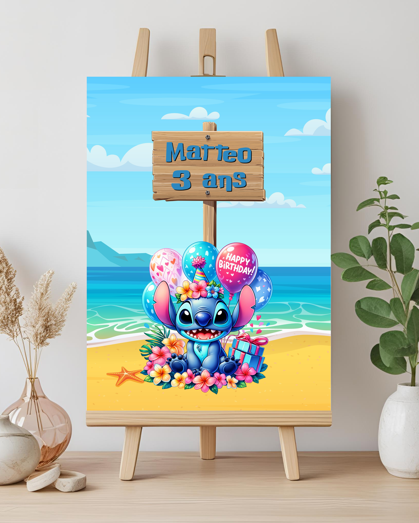 Affiche de Bienvenue Ma boutique