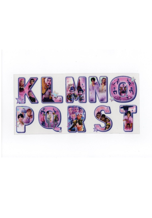 Kpop lettres 2